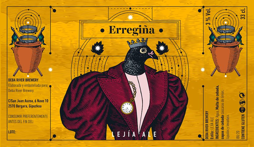 Verpackung / Etikett / Queen / Craft Beer 5