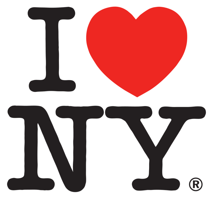 …and the famous logo I <3 NY would put Milton Glaser’s name the history book of design as one of the greats.