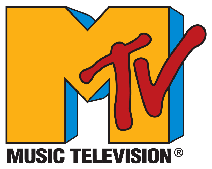 The M in the MTV logo would be filled with different things each time