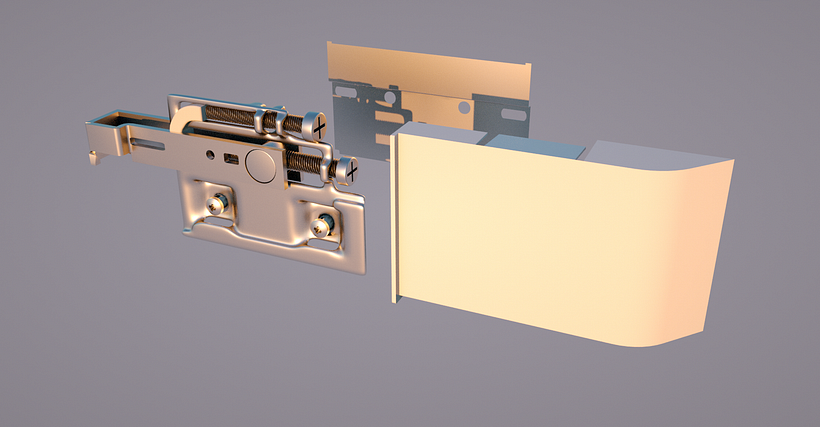 Modelado en C4D y render en octane. gracias a lo aprendido con Aaron Martinez