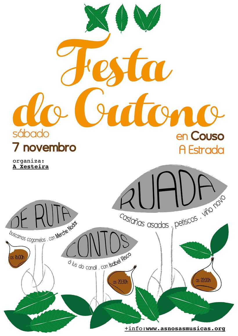 Ilustración y diseño cartel. Año 2015.