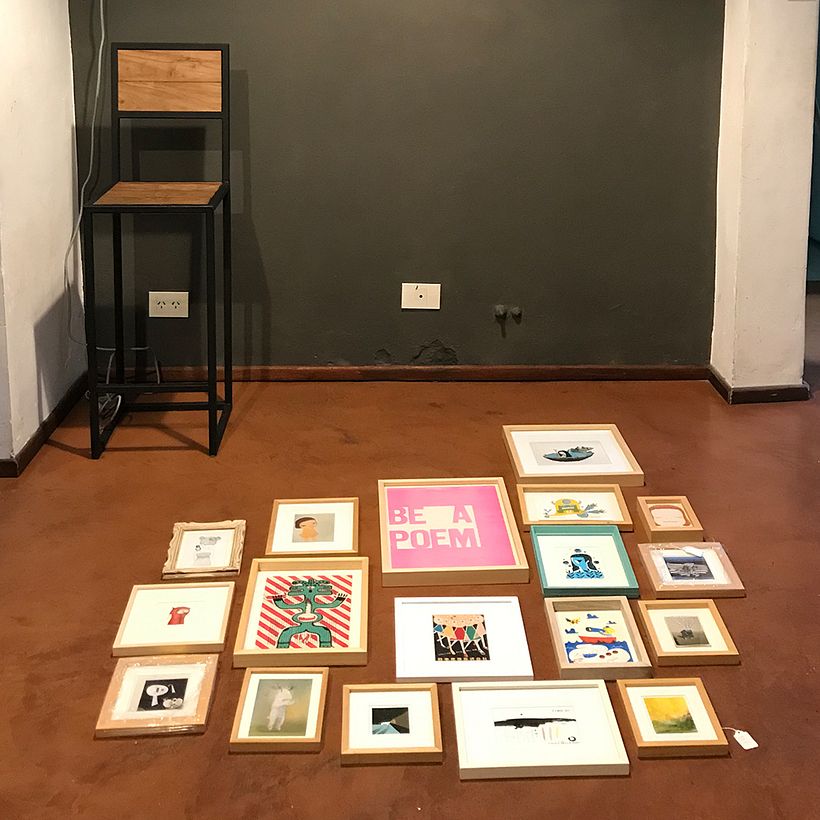 Elección de cuadros y diseño de montado.
