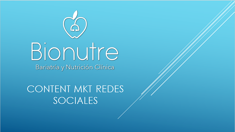 BIONUTRE: Marketing de contenidos para redes sociales 0
