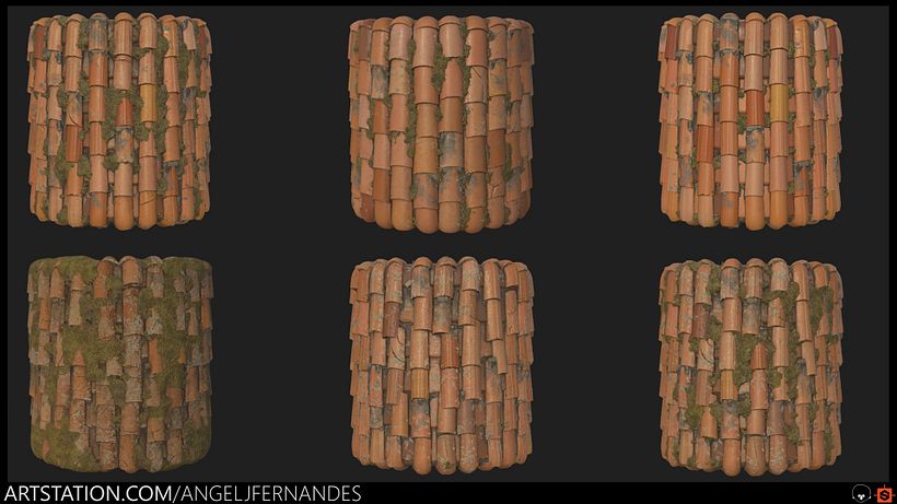 Algunas variantes del mismo material.