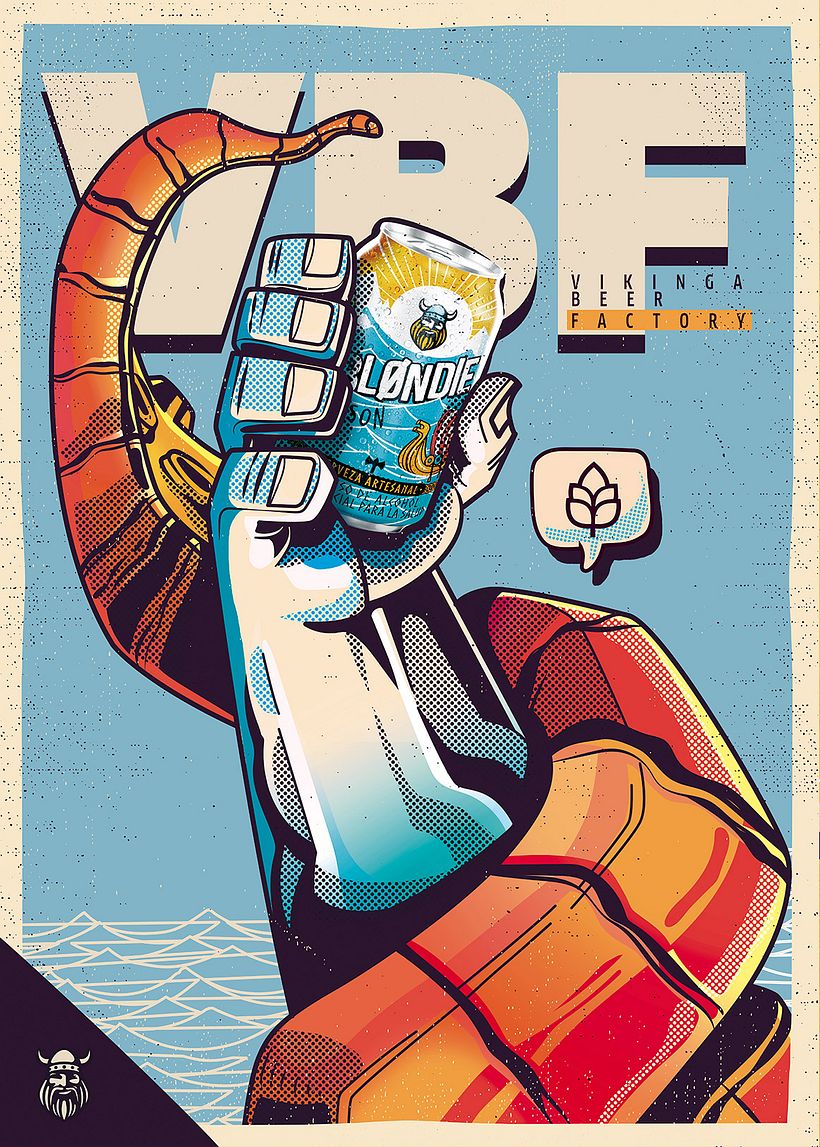 Vikinga Beer Factory ilustraciones (Parte 1) 1