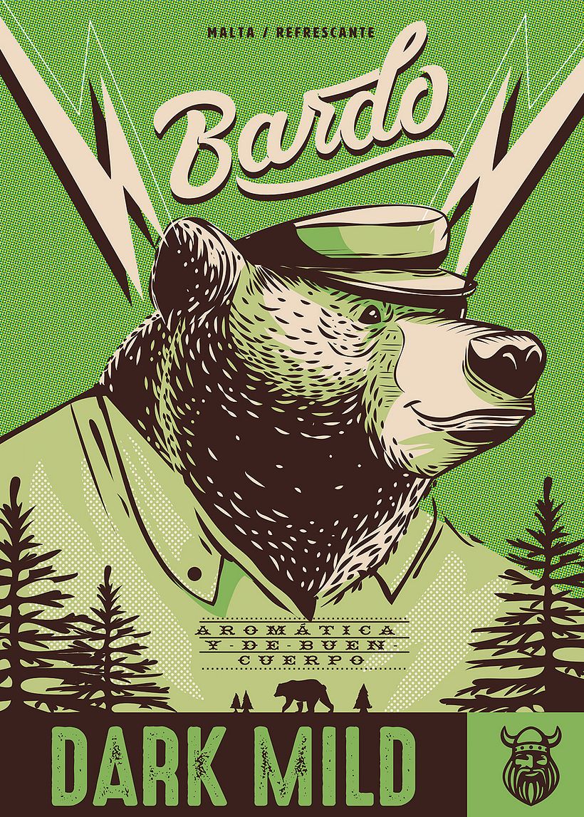 Vikinga Beer Factory ilustraciones (Parte 1) 2