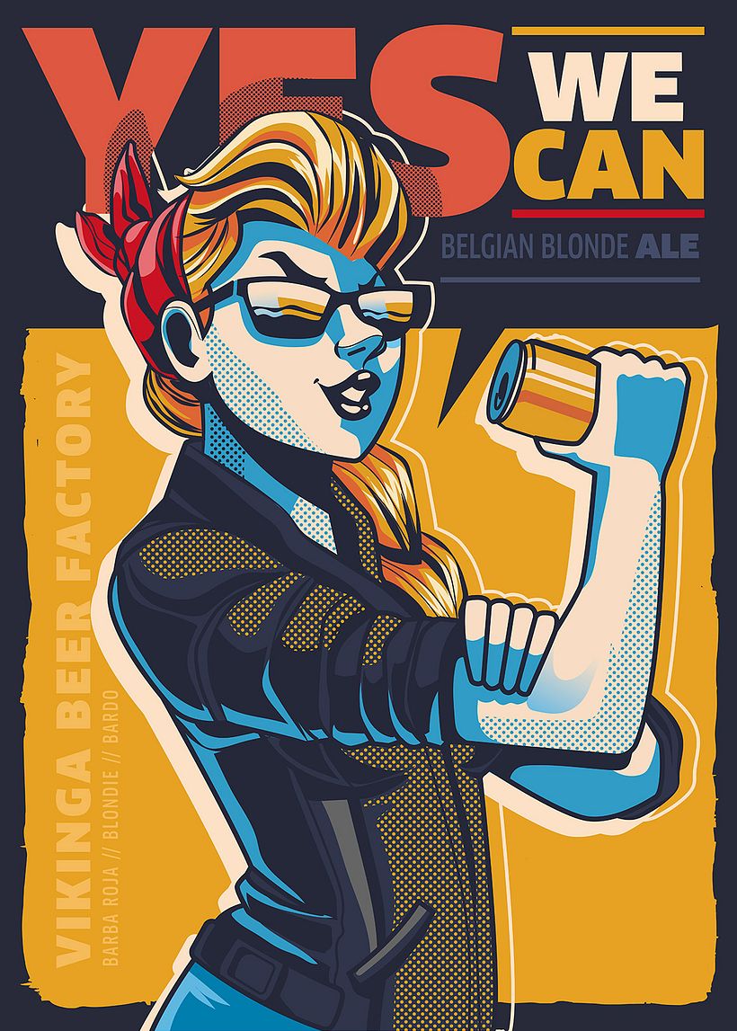 Vikinga Beer Factory ilustraciones (Parte 1) 3