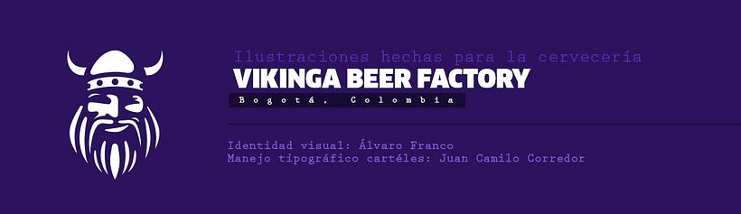 Vikinga Beer Factory ilustraciones (Parte 1) 0