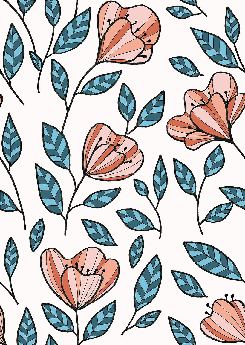 Mi Proyecto del curso: Diseño de estampados textiles 3