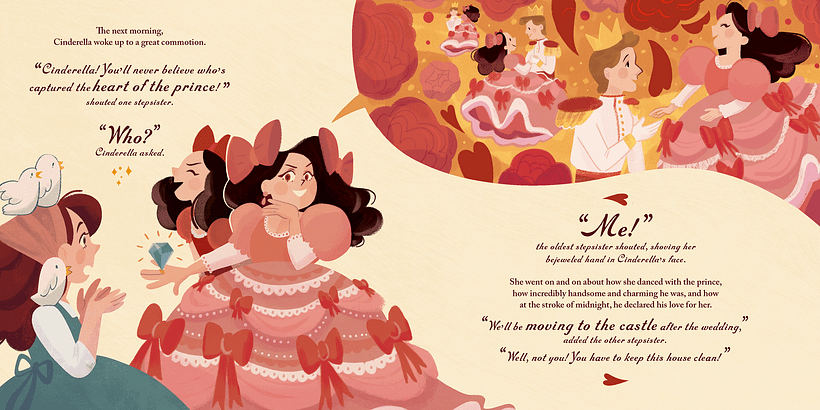 Cinderella - OFF! Neverstarting Tales - Ilustración tradicional