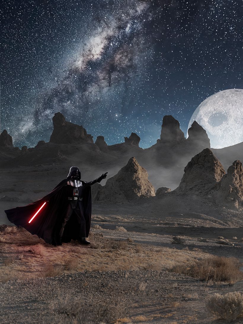 Y por último igualé los colores para la escena final
