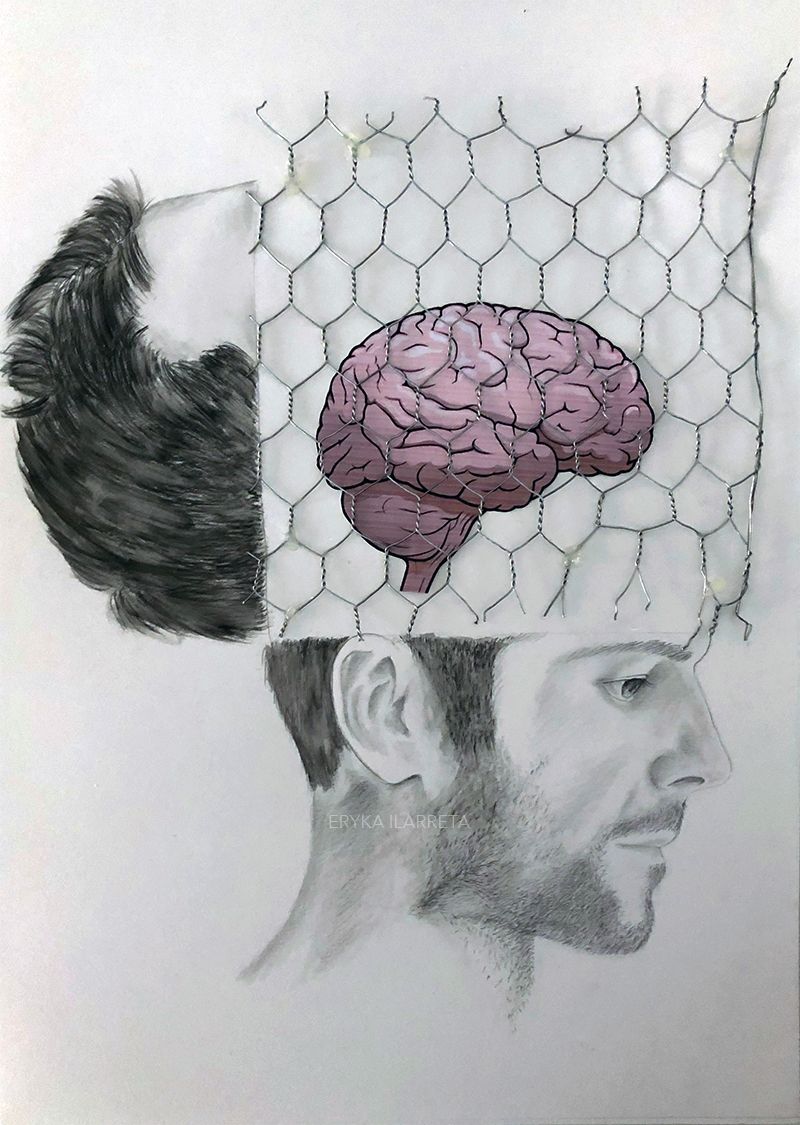 Proyecto Personal - Técnica grafito y collage