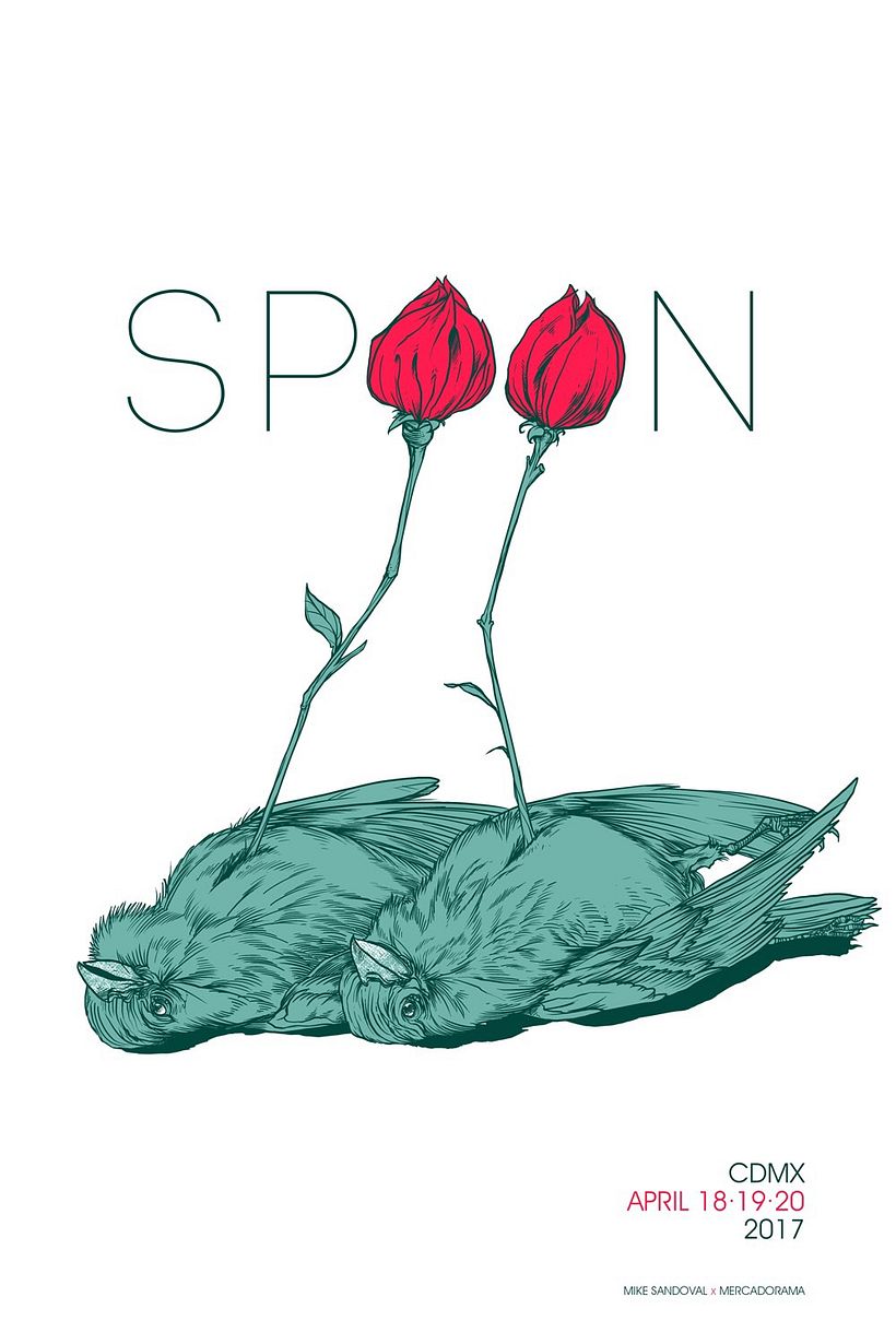 Gig Poster : Spoon 0