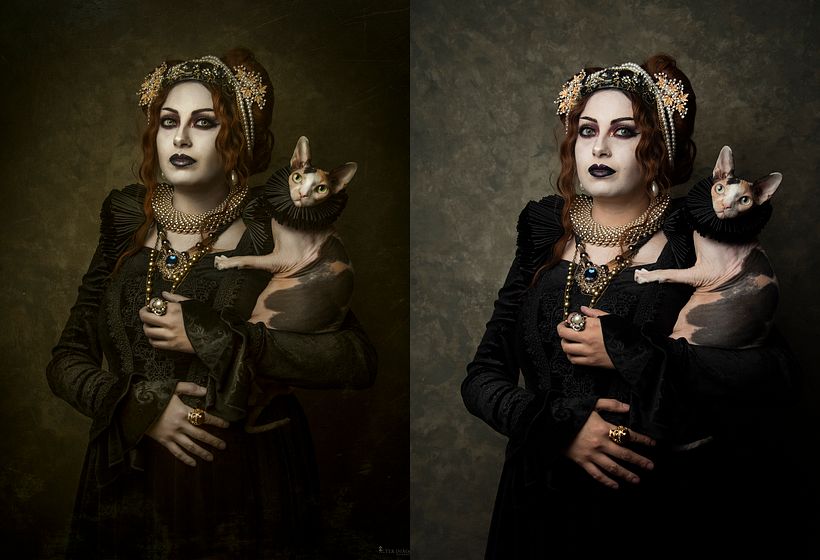 Aquí Zedkiel con Ostara, una de las modelos más bellas y exigentes con quien me ha tocado trabajar!