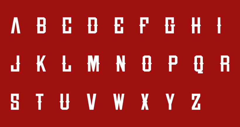 Download Free: ‘Rude Font’ Typography, by Miguel Nieto 3