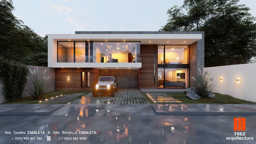 CASA O I CUENCA  TREZ_arquitectura III  Arq. Sandra Zabaleta & Arq. Rochelle Zabaleta  DISEÑAMOS Y CONSTRUIMOS PARA TI... 