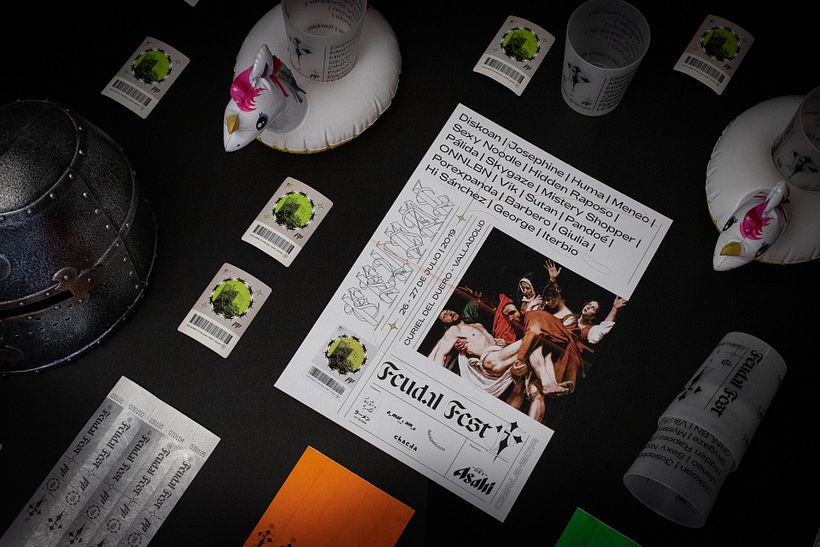 Feudal Fest 19 Branding 4