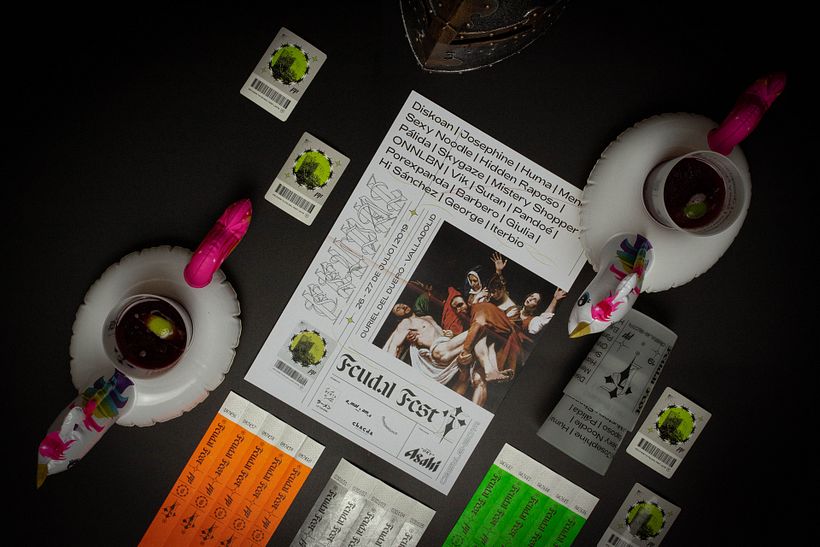 Feudal Fest 19 Branding 3