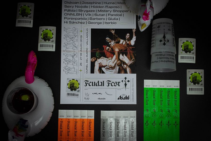 Feudal Fest 19 Branding 6