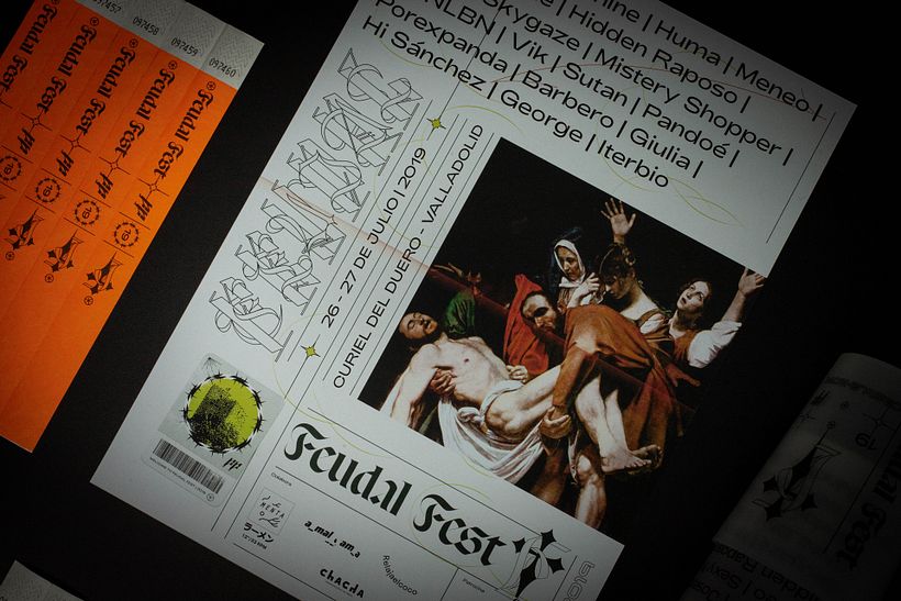 Feudal Fest 19 Branding 5