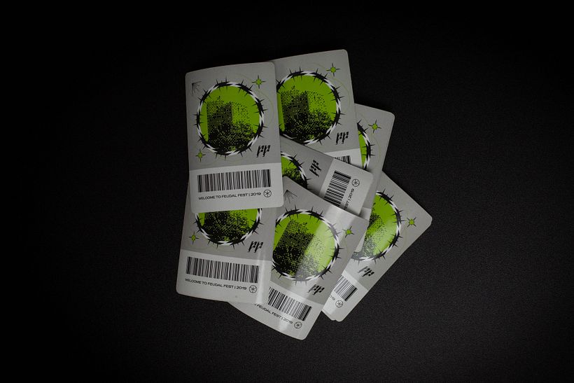 Feudal Fest 19 Branding 7