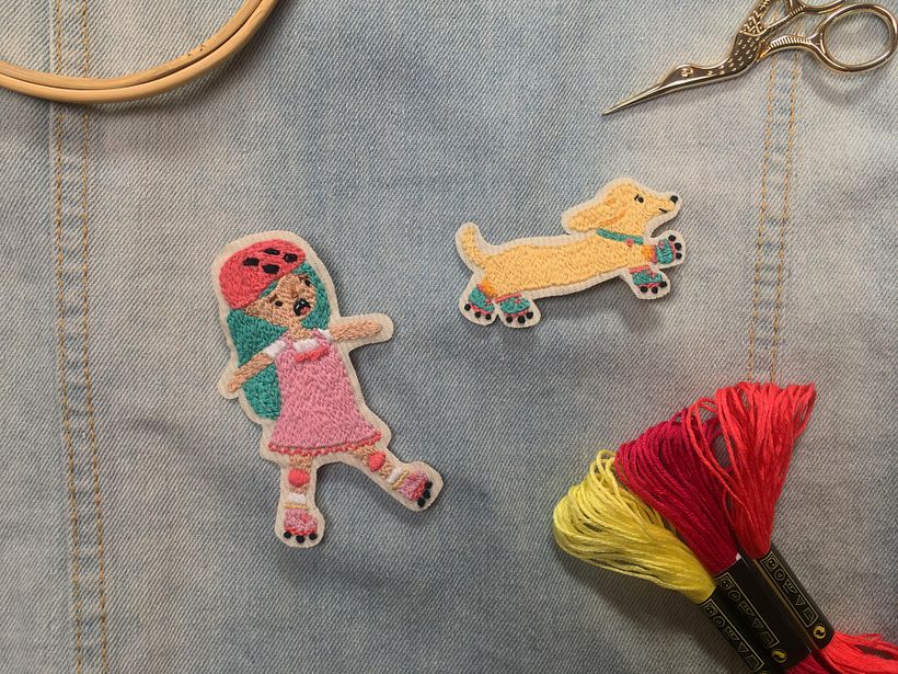 Mi Proyecto del curso: Ilustración de personajes con hilo y aguja 0