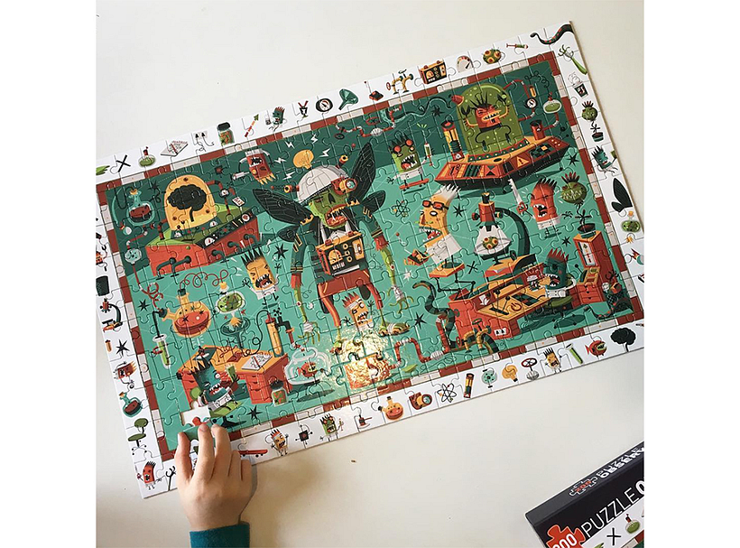 CRAZY LAB PUZZLE 8