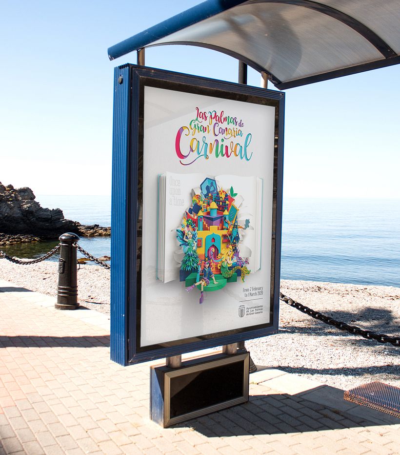 Cartel del Carnaval de Las Palmas de Gran Canaria 2020 0