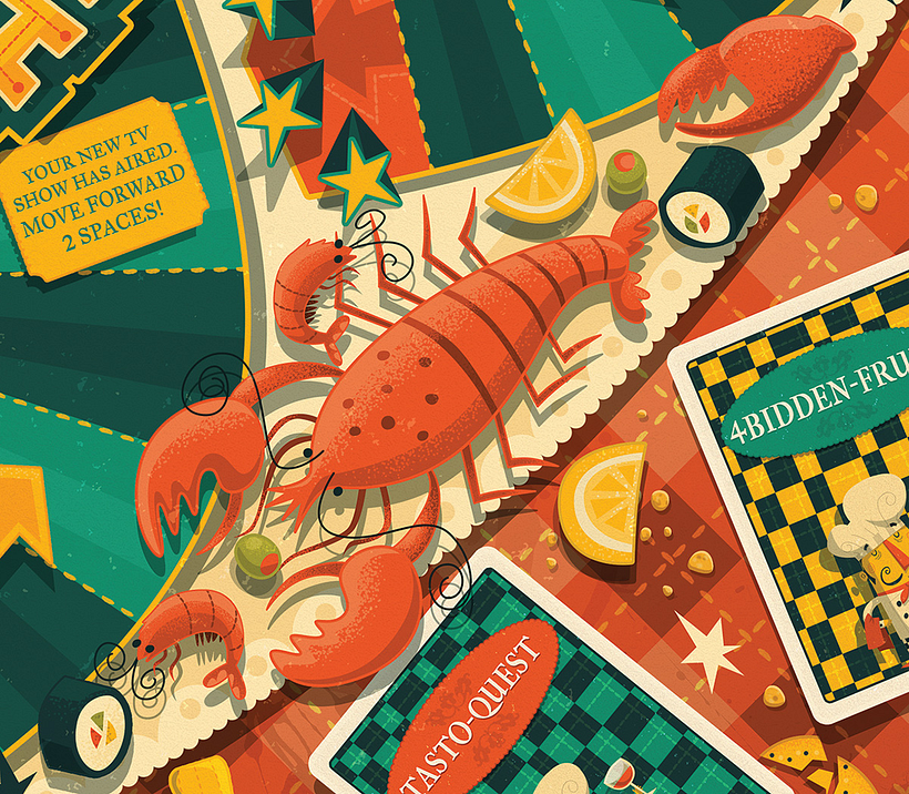 Smorgasboard - Traditional illustration