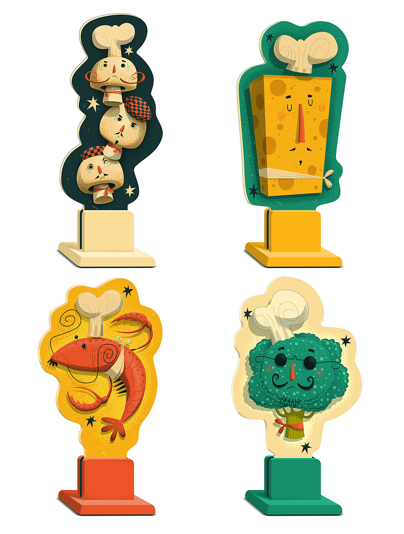 Smorgasboard - Traditional illustration
