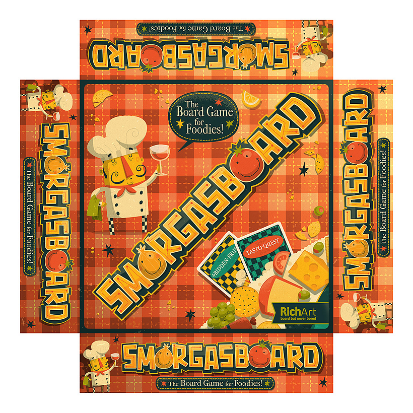 Smorgasboard - Traditional illustration