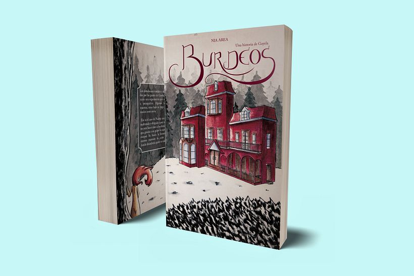 Mockup de portada y contraportada