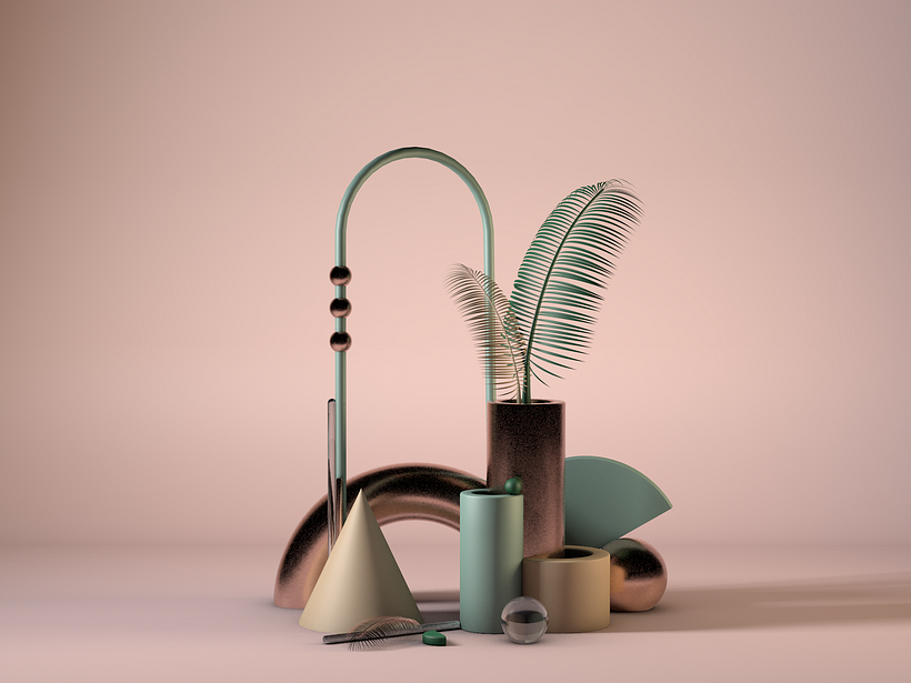 My project in Express Introduction to 3D: From Zero to Render with Cinema 4D course -1