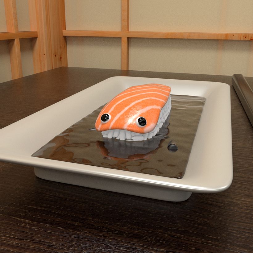 Niguiri de Salmón 2