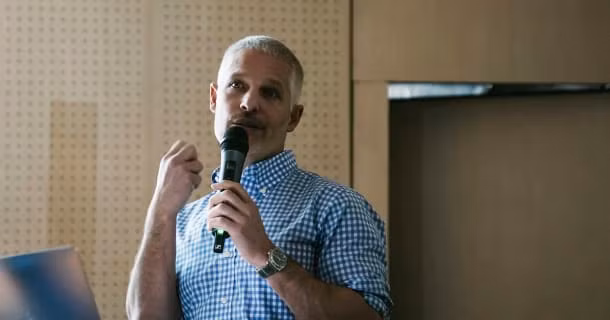 Sagi Haviv, during the event