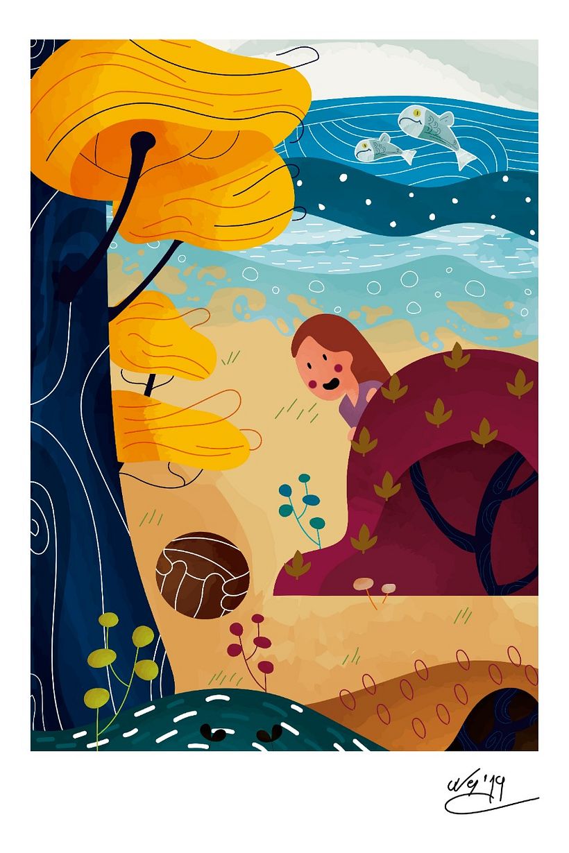 banner para una obra de teatro infantil