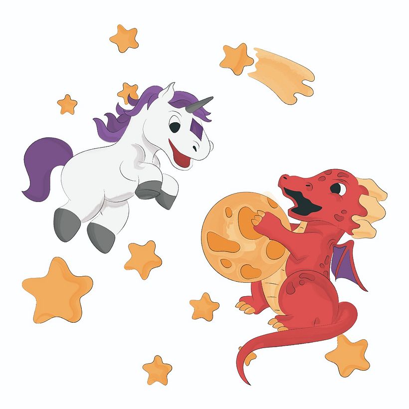 diseño para polos infantiles