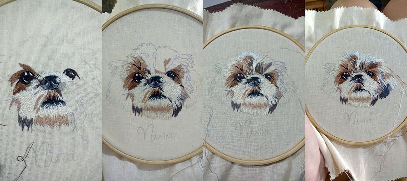 Meu projeto do curso: Needle painting para principiantes 4