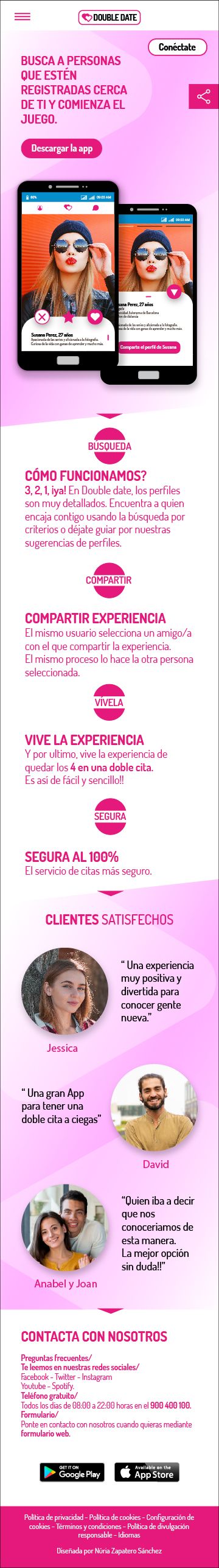 Web App Double Date 2