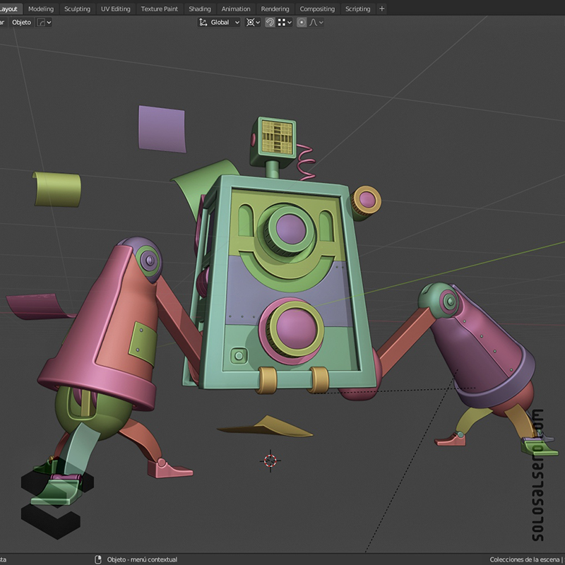 Captura de Blender