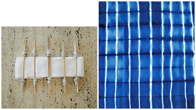 Muestrario de Técnicas Shibori - Diseño