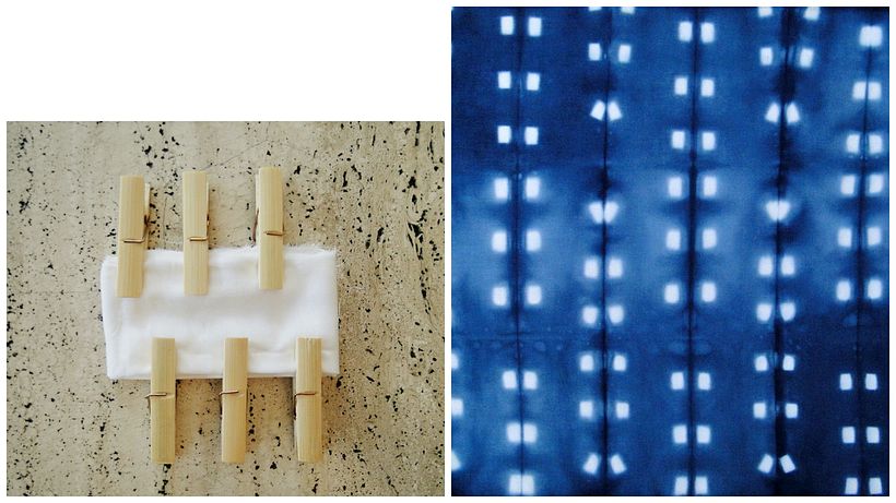 Muestrario de Técnicas Shibori - Diseño