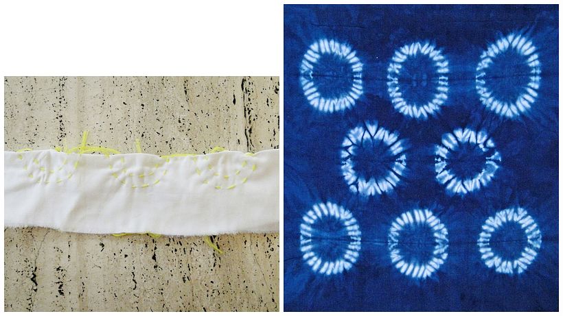 Muestrario de Técnicas Shibori - Diseño