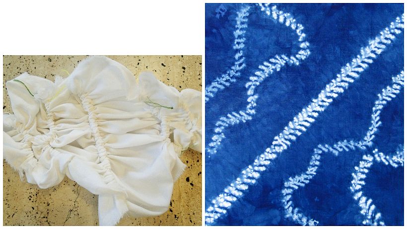 Muestrario de Técnicas Shibori - Diseño