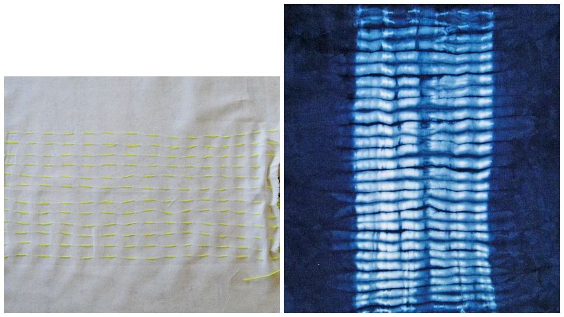 Muestrario de Técnicas Shibori - Diseño