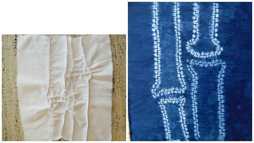Muestrario de Técnicas Shibori - Diseño