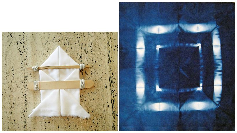Muestrario de Técnicas Shibori - Diseño