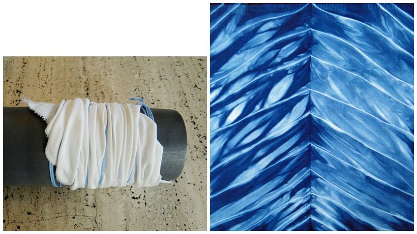 Muestrario de Técnicas Shibori - Diseño