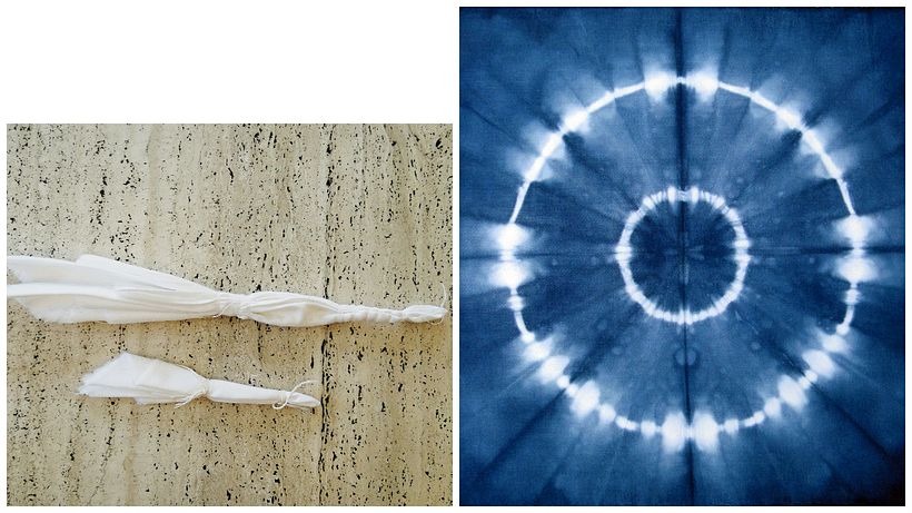 Muestrario de Técnicas Shibori - Diseño