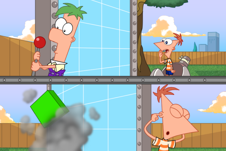 Phineas and Ferb: Robot Attack!!! (Disney) 1